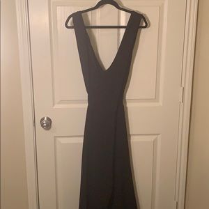 Black Fashion Nova Curve backless jumpsuit